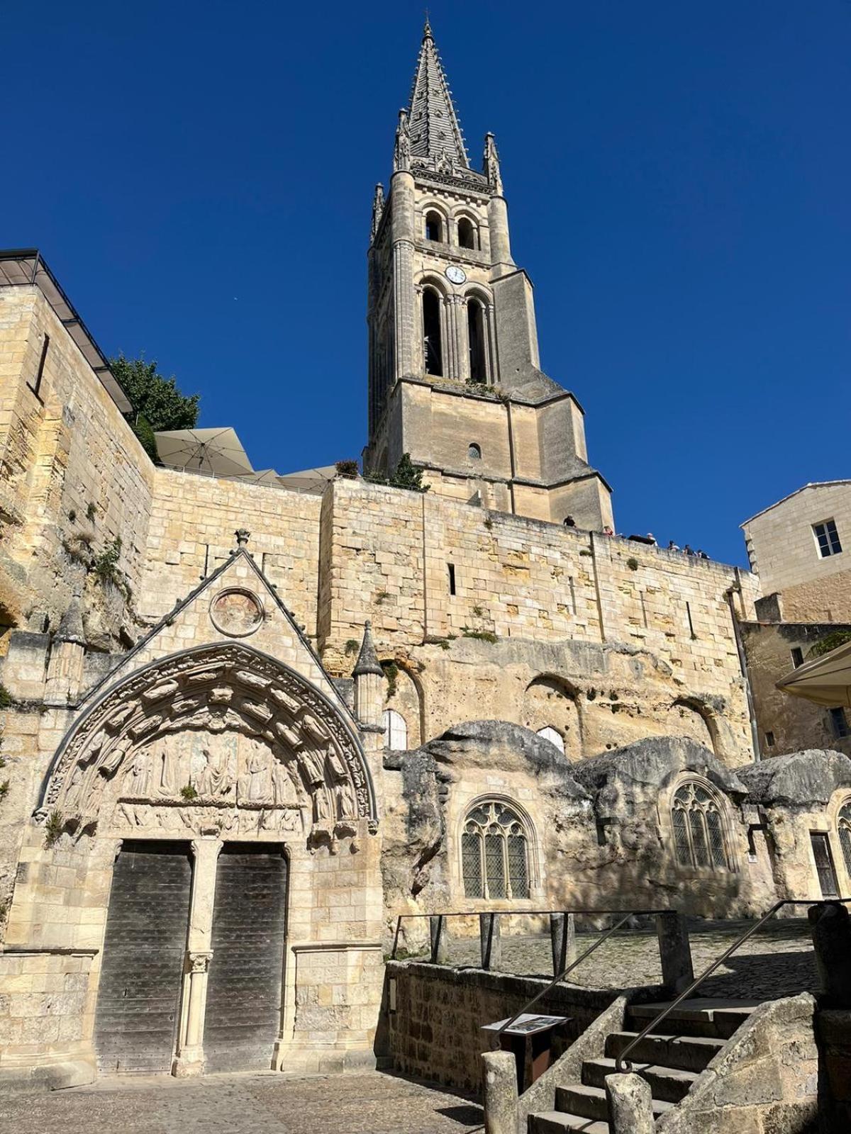 Les Logis Des Vignobles Saint Emilion En Duplex N 2 Avec Terrasse 아파트 외부 사진
